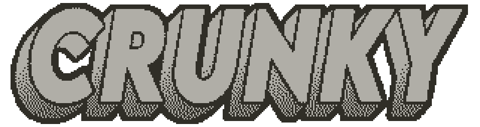 Crunky for the Panic Playdate logo